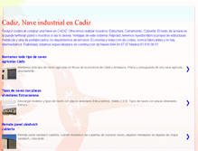 Tablet Screenshot of cadiz.naveindustrialmadrid.com
