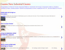 Tablet Screenshot of caceres.naveindustrialmadrid.com