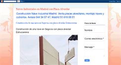 Desktop Screenshot of navesindustriales.naveindustrialmadrid.com