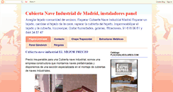 Desktop Screenshot of cubierta.naveindustrialmadrid.com